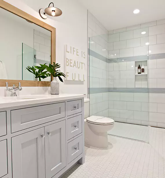 Budget Bathroom Remodel in St. Bonaventure, NY