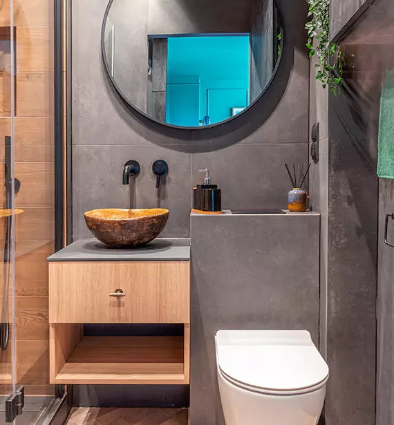 Small Bathroom Remodel St. Bonaventure, NY