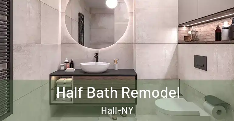 inner Bathroom imggen Half Bath Remodel Hall-NY