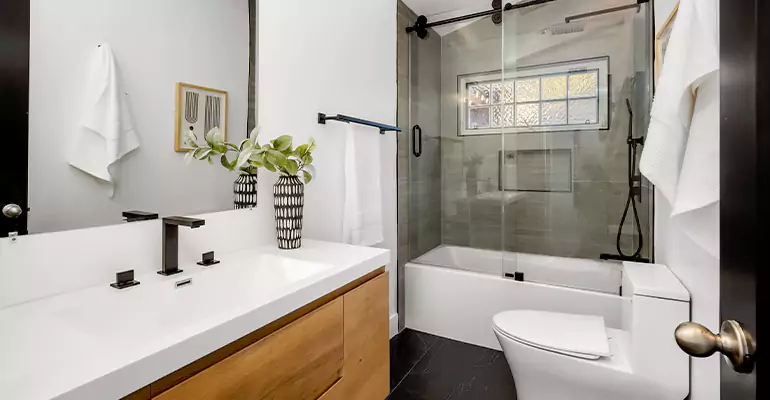 Tub to Shower Renovation in St. Bonaventure