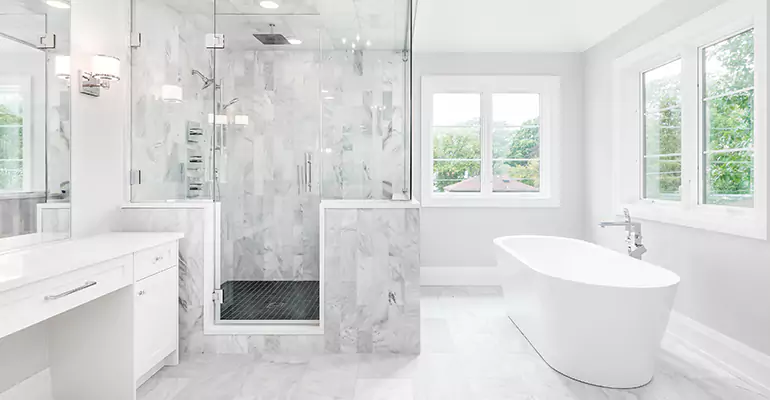 Full Shower Remodel in St. Bonaventure