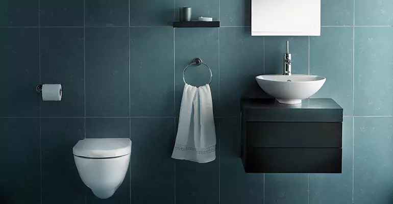Half Bathroom Renovation in St. Bonaventure