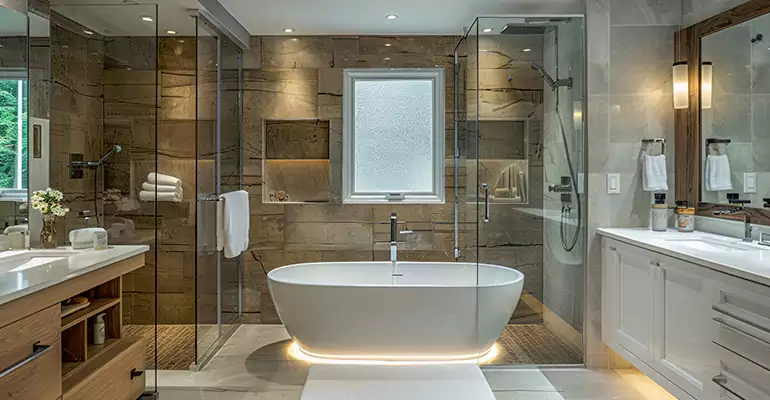Master Suite Bathroom Remodel in St. Bonaventure, NY